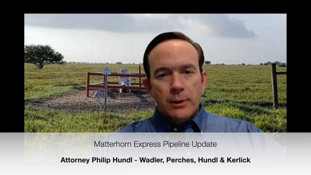 Matterhorn Express Pipeline Update for Landowners