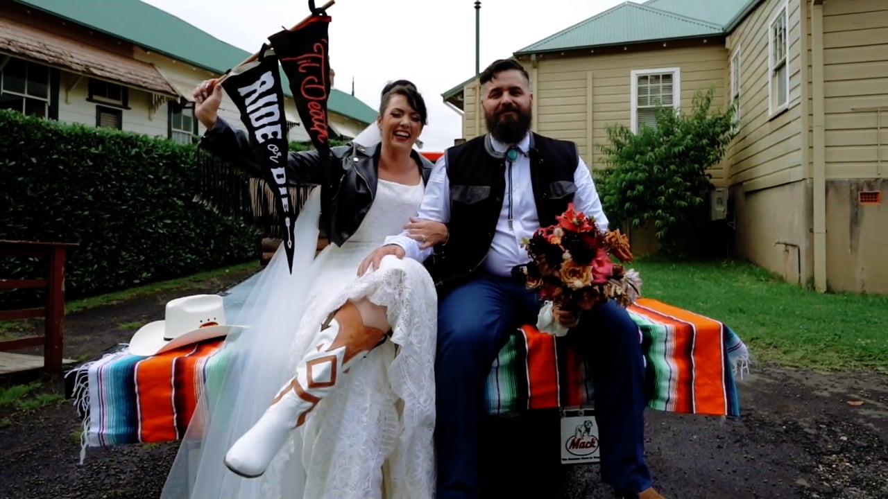 Damned Romantic Wedding Video, Sydney - Zoe and Pat