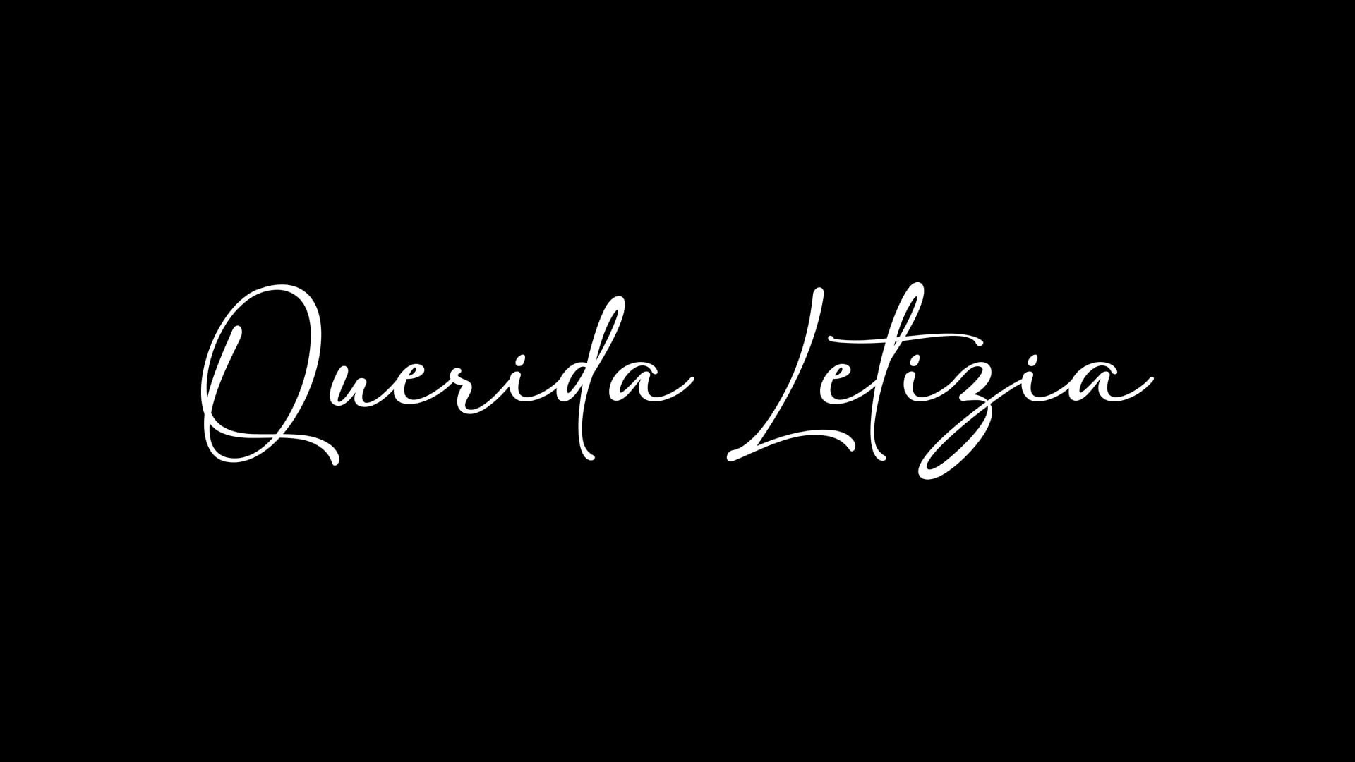 Querida Leticia - Trailer