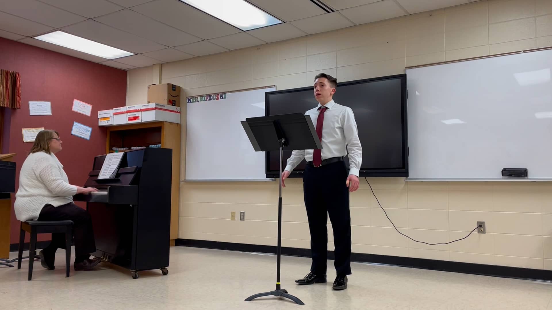 Ayden Dunst, Bonduel High School Bonduel, WI If Music be the Food of