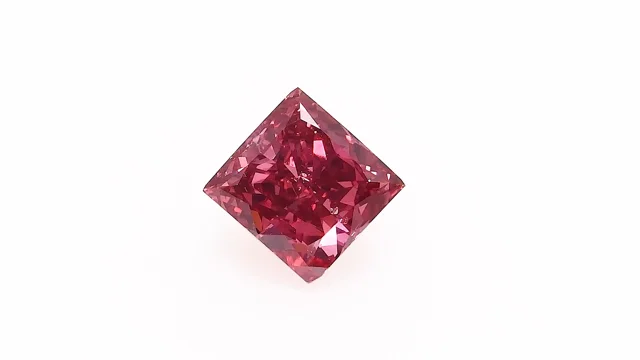 Purplish on sale red diamond