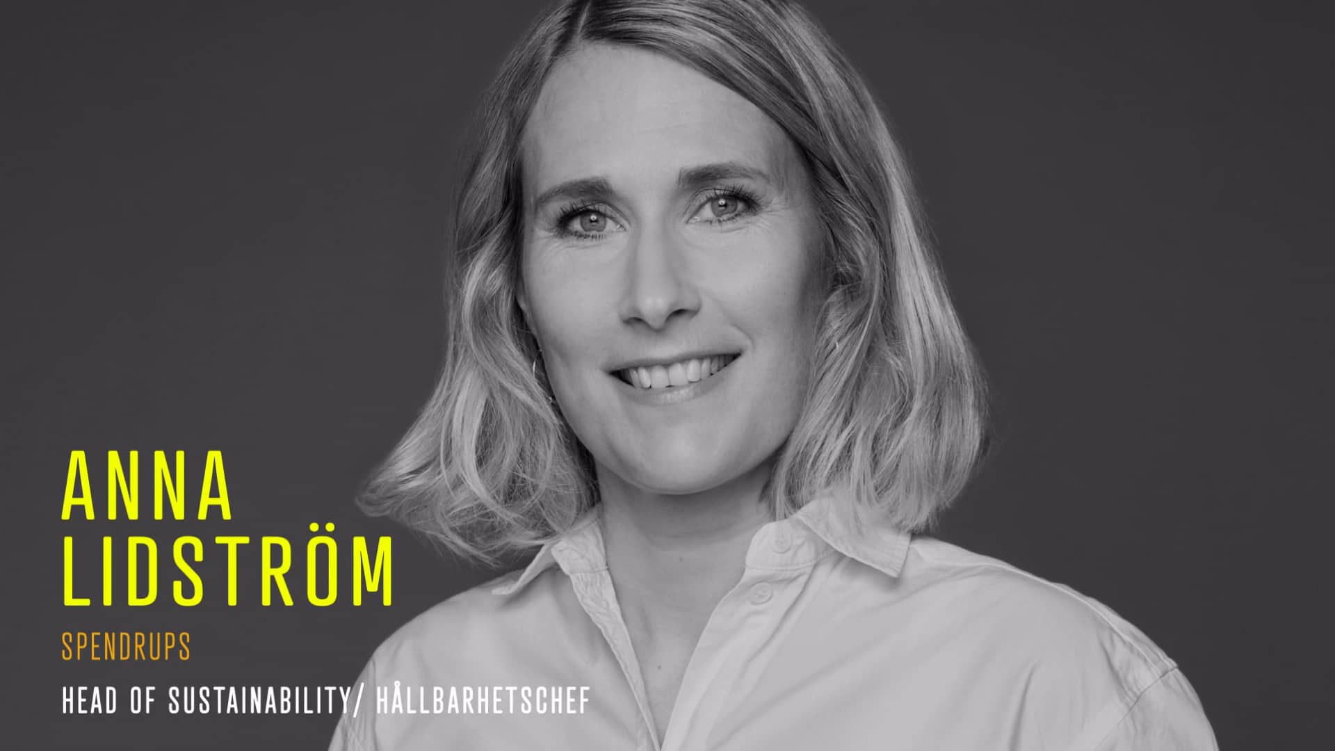 TRAILER | Anna Lidström | SUSTAINABLE BUSINESS 2022 on Vimeo