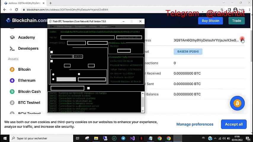 btc flow login