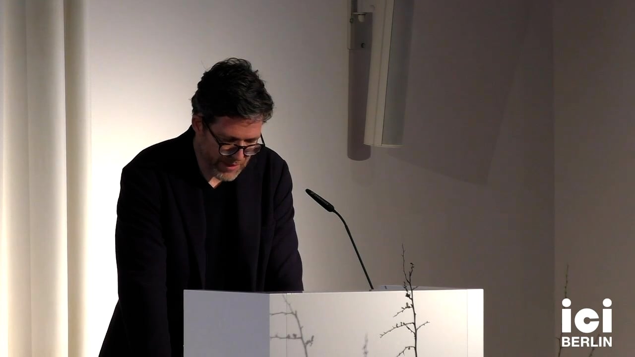 Talk by Emmanuel Alloa