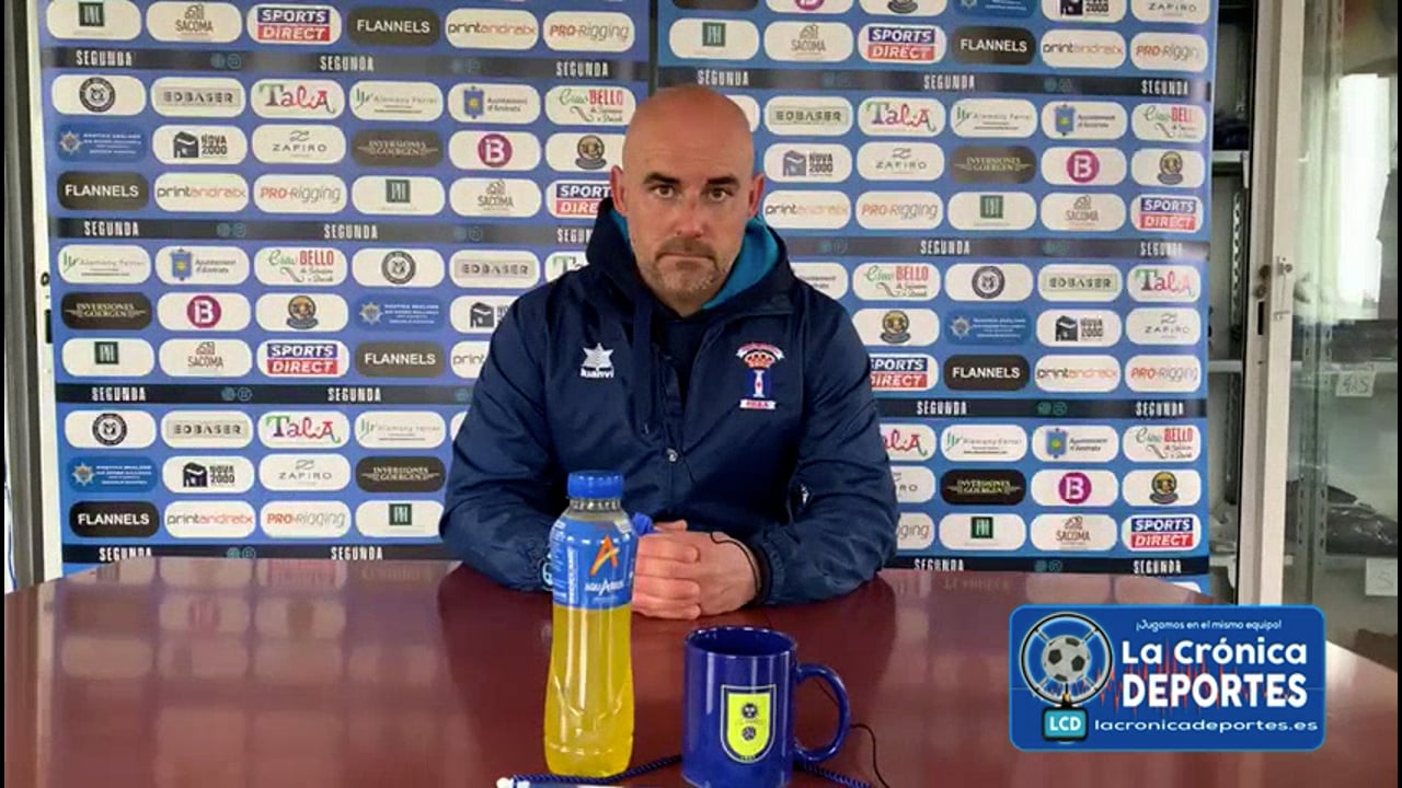 DANI MARTÍNEZ (Entrenador Brea) CD Andratx 0-1 CD Brea / J 28 / 2ª RFEF - Grupo 3 / Fuente: YouTube CD Brea