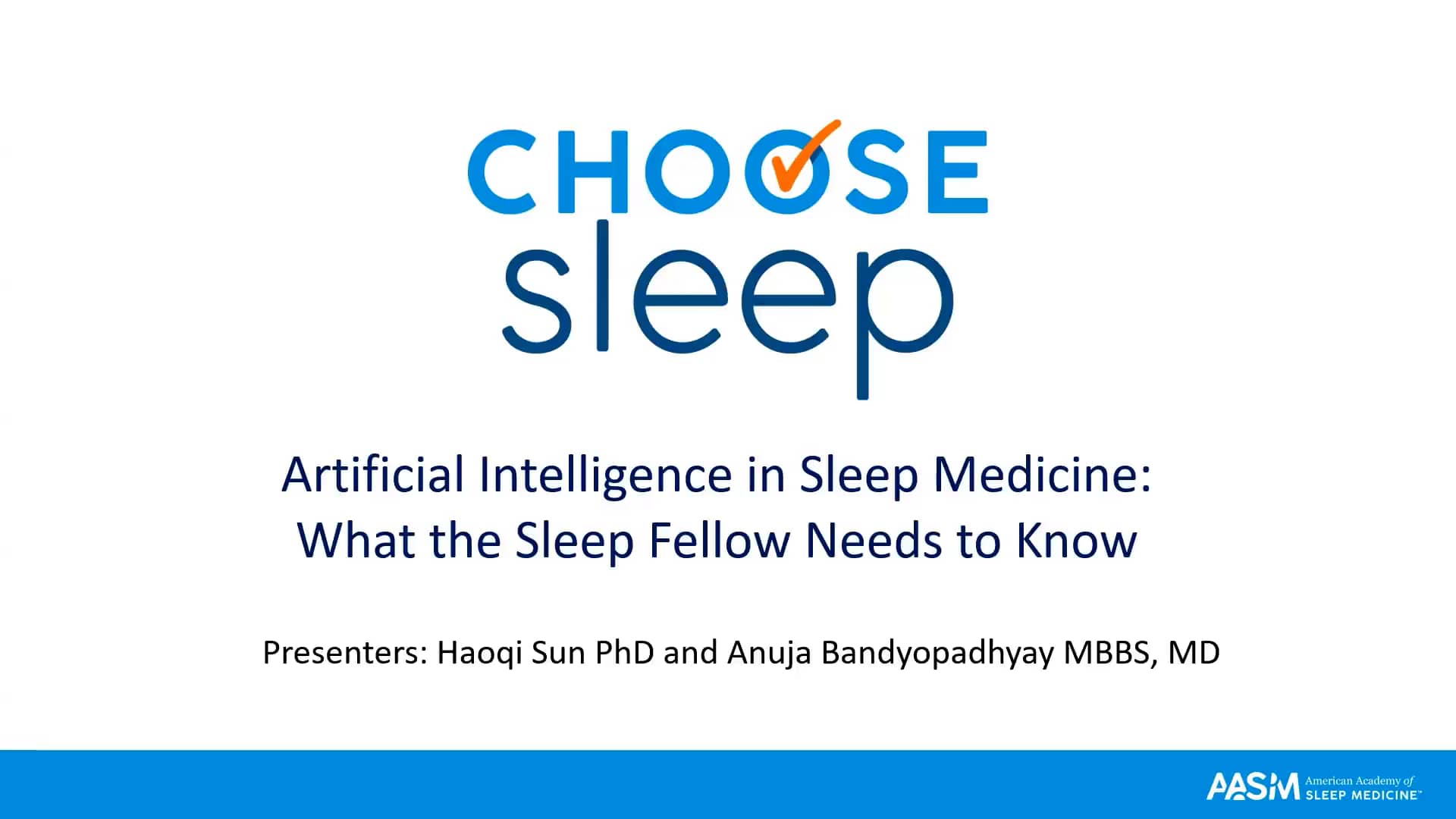 Artificial Intelligence in Sleep Medicine: What the Sleep Fellow Needs ... - Artificial Intelligence Sleep Guidance