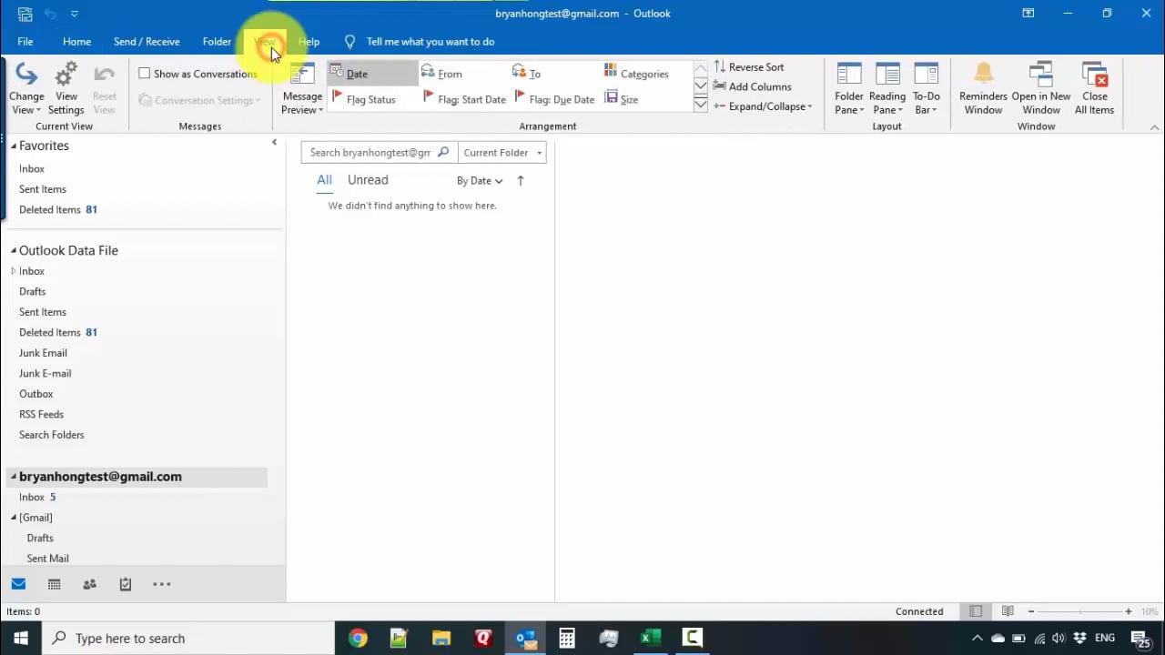 Outlook 02 Tabs, Ribbons and Groups in Outlook on Vimeo