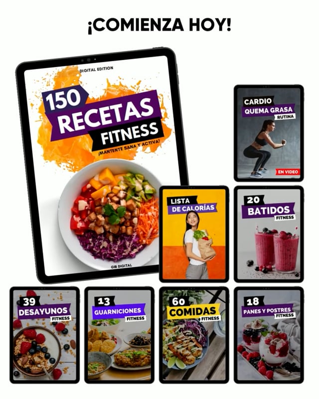 Libro digital 150 RECETAS FITNESS on Vimeo