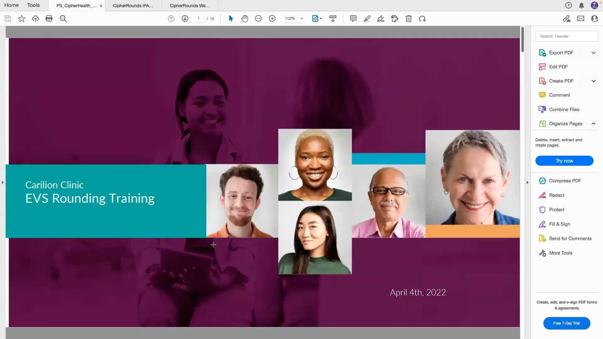 [CipherRounds] Carilion Clinic EVS Rounding Training on Vimeo