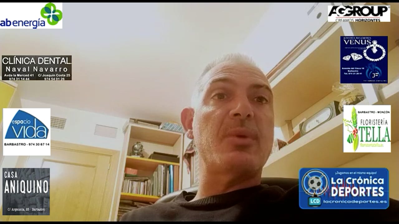 HUMBERTO ARTO (Entrenador Cariñena)  CD Cariñena 4-2 Giner Torrero / Jornada 30 / 3ª División