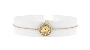 14kt Yellow Gold Sun Circle Bracelet