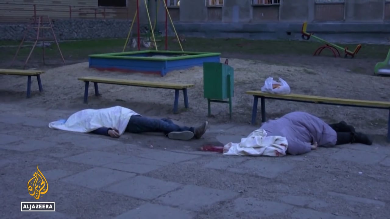 War in Ukraine - Kharkiv 4th April 2022 - Russian forces continue brutal shelling of Ukraine's Kharkiv.