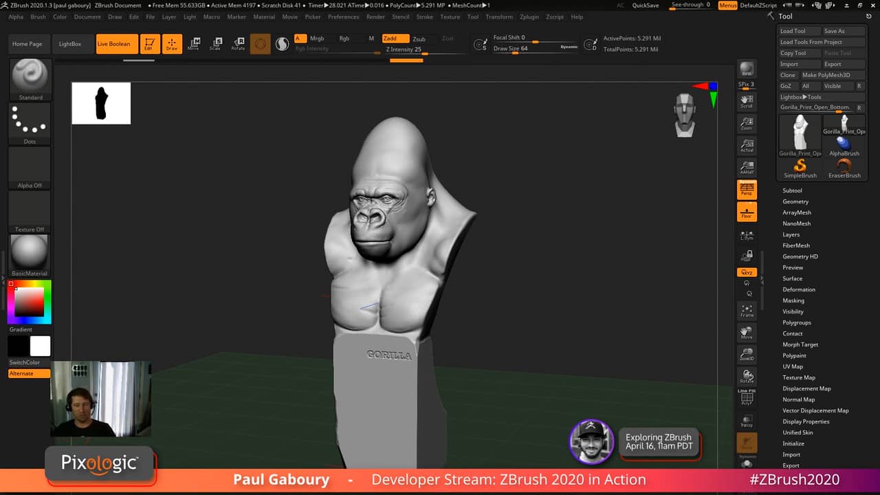 Advanced Lighting in ZBrush Part 1 on Vimeo