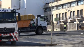 Tram final de les obres a la Plaça Nova
