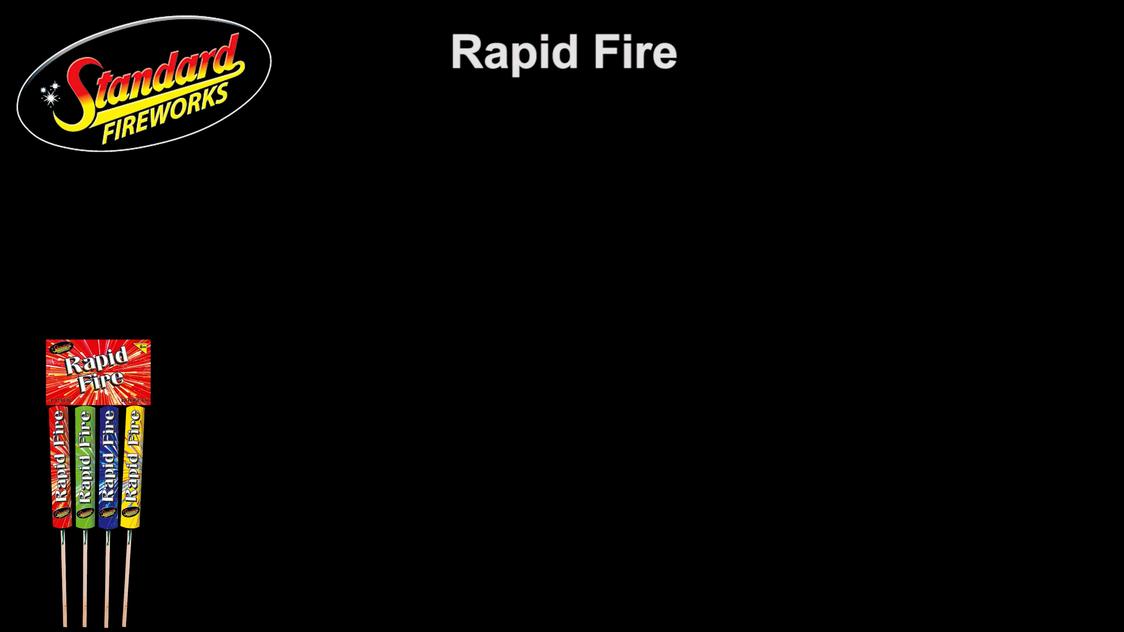 Rapid Fire Rockets - Standard Fireworks