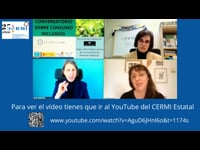 Conversatorio sobre Consumo Inclusivo 01/04/2022. Para ver el vídeo tienes que seleccionar el enlace de YouTube del CERMI