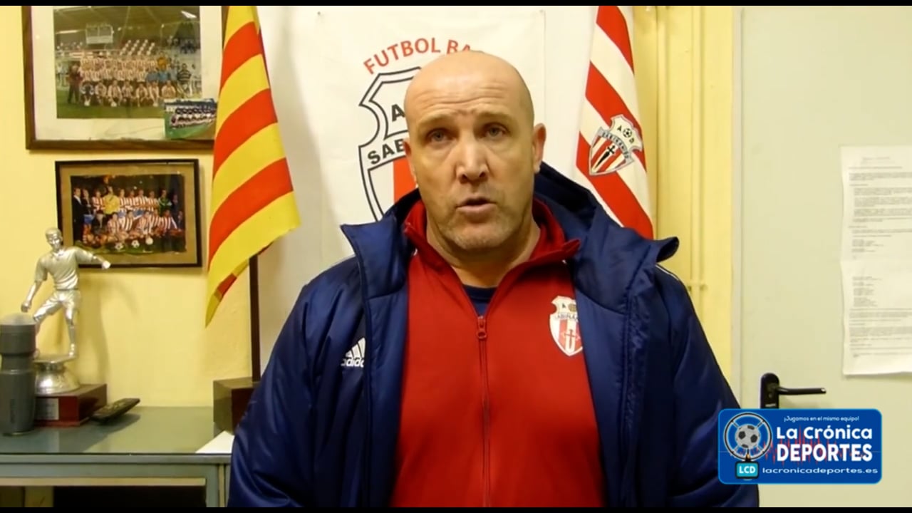 ROBERTO FANDOS (Entrenador Sabiñánigo) Sabiñánigo 4-2 Ferranca / J27 / Pref. Gr1 Fuente: Youtube Deporte Cantera Sabiñánigo