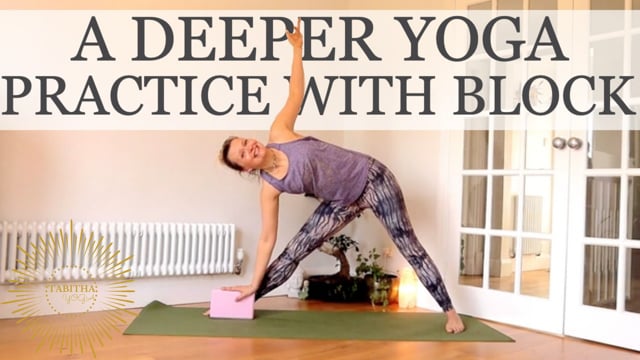 A Deeper Yoga Practice Using A Block