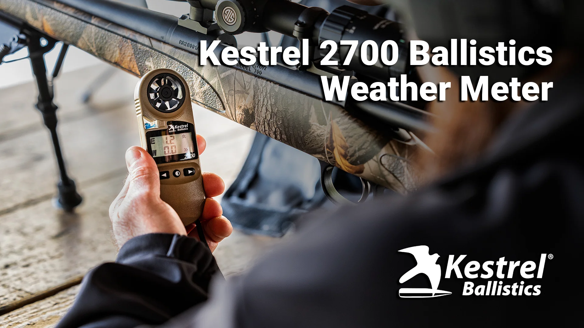 Kestrel 2700 Ballistics Weather Meter - For entry level shooters 