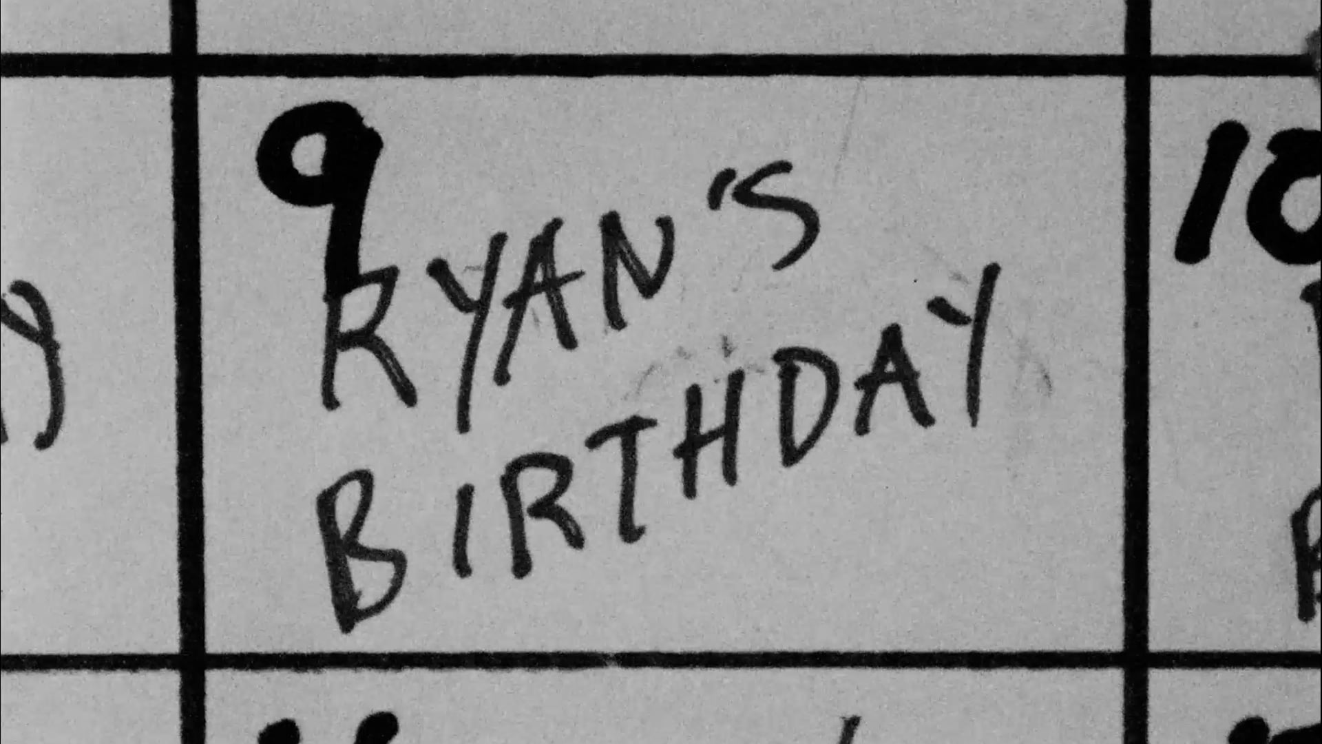 Ryan's Birthday