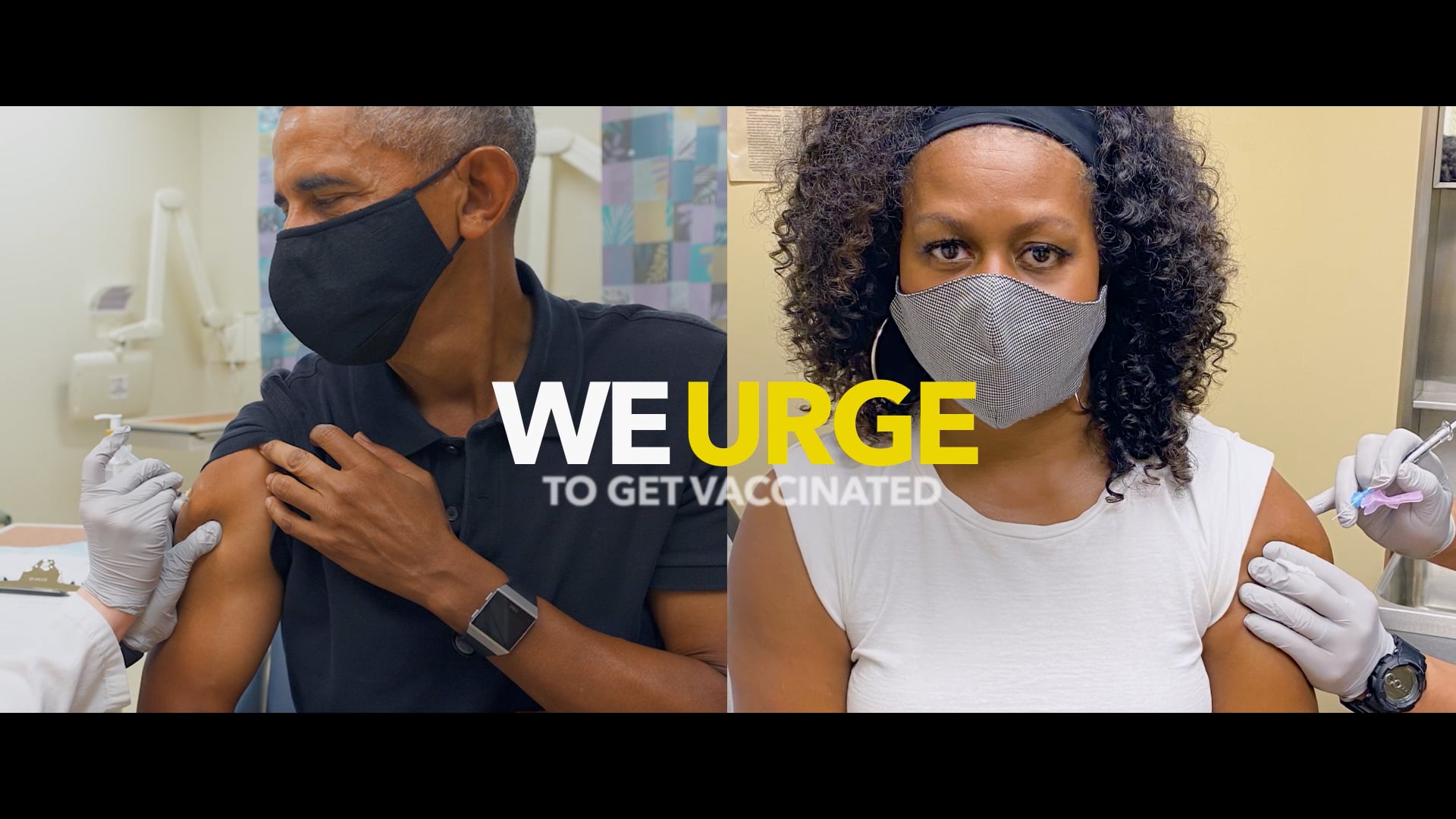 Ad Council. TV ad. 4 Former Presidents on COVID vaccination