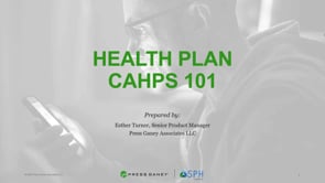 CAHPS 101 Training Video