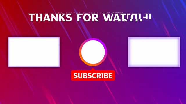 1 Free Youtube End Screen Design And Outro Templates Videos Hd And 4k