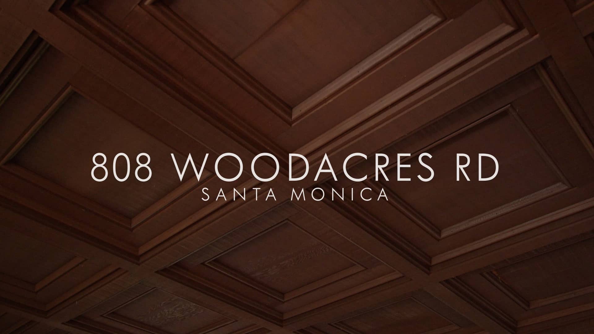 808 Woodacres Rd Santa Monica on Vimeo
