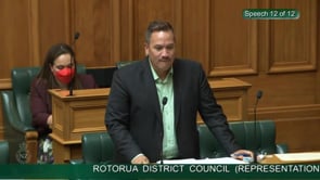 First Reading - MP Tamati Coffey Closing