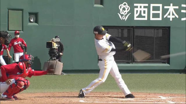 【ファーム】今日も打った!! ホークスドラ2ルーキー・正木智也 2試合連続のタイムリーで勝ち越し!! 2022年4月6日  福岡ソフトバンクホークス 対 広島東洋カープ