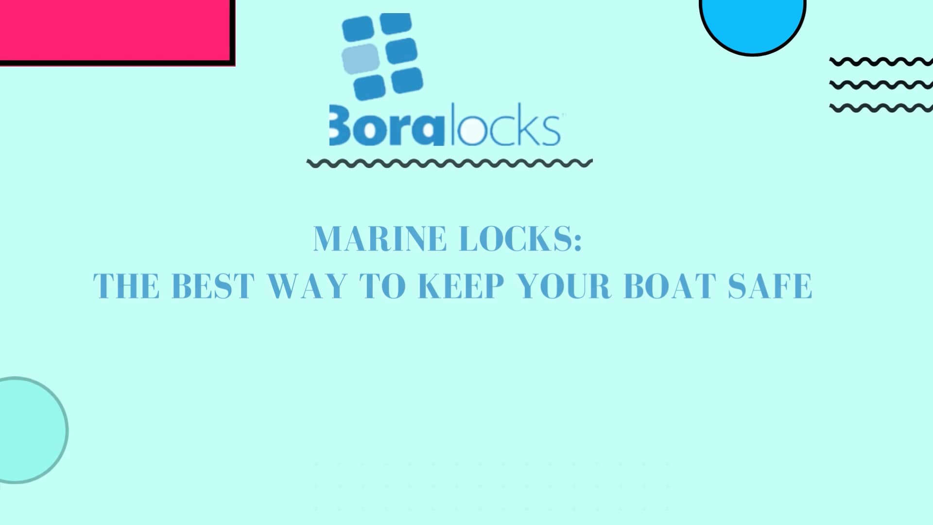 Marine Locks The Best Way to Keep Your Boat Safe on Vimeo