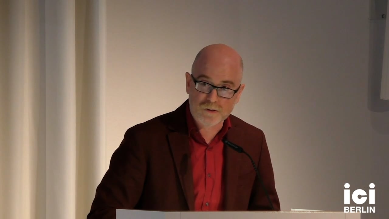 Talk by Vladimir Safatle