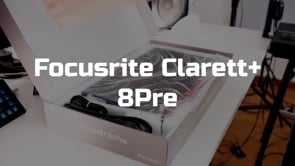 Unboxing Clarett+ 8Pre