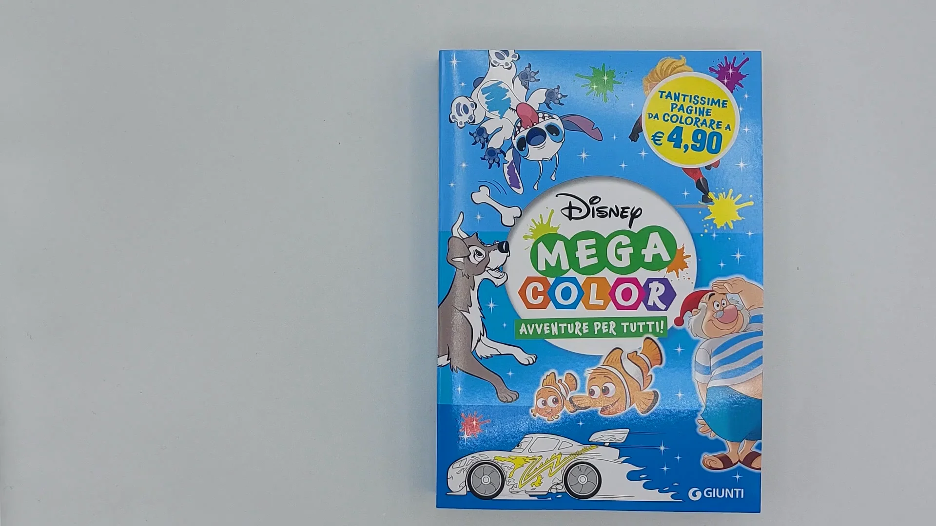 Libro da Colorare Disney Mega Color Avventure per tutti! Con