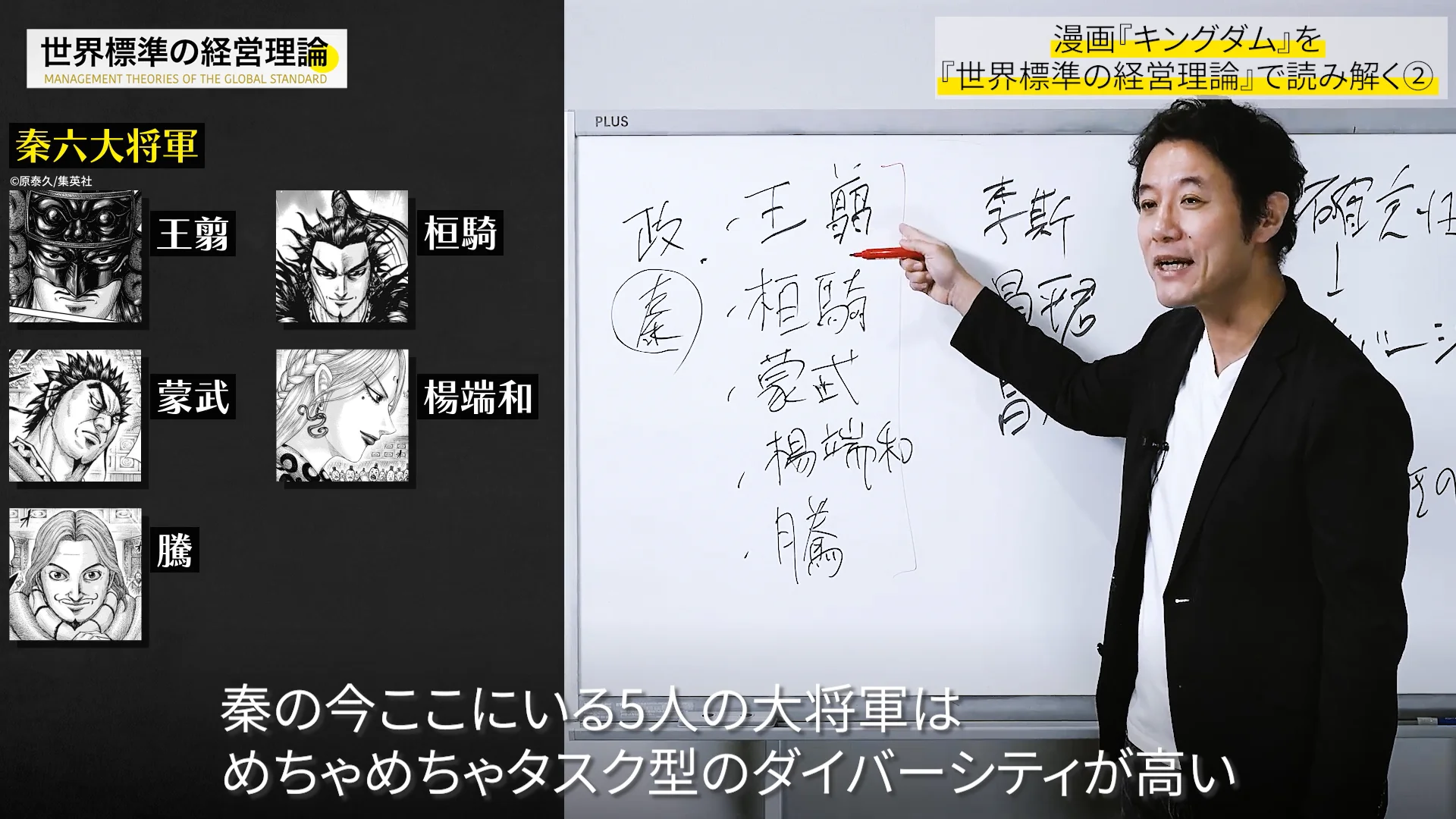 漫画『キングダム』に学ぶ最強ビジネスチーム結成の秘策、秦の六大将軍