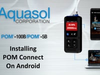 POM-100B/POM-5B: Install the POM Connect App for Android and setting permissions