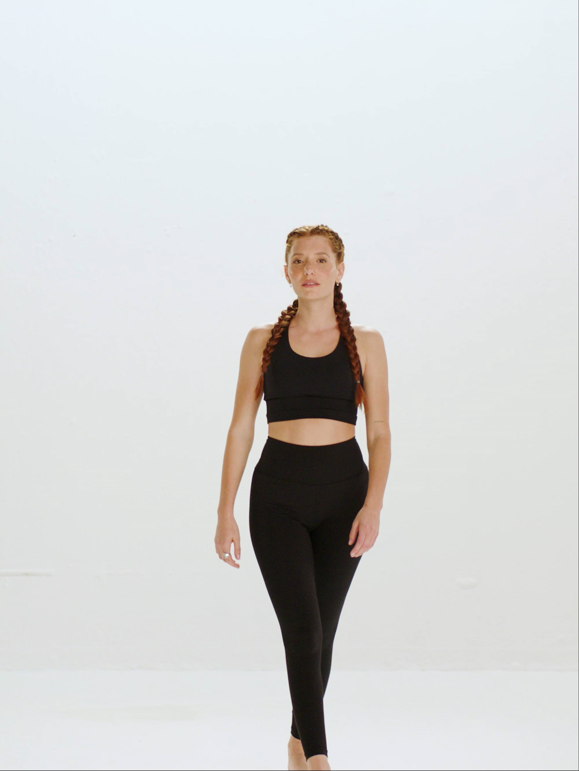 טייץ squat proof באורך ”28 מבד nero