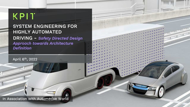 System engineering for highly automated driving – the safety directed design approach towards architecture definition