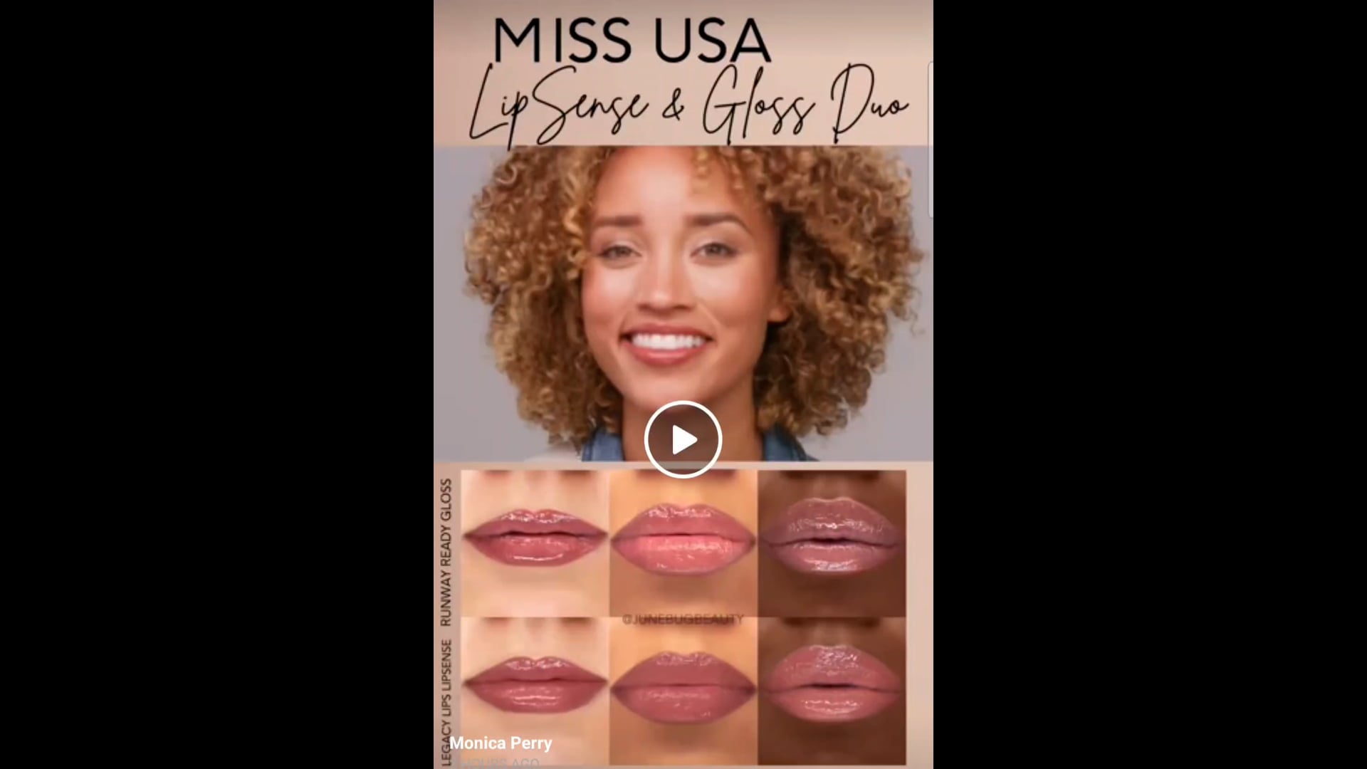 Miss USA Legacy LipSense and Gloss Duo 🥇 Own That Crown