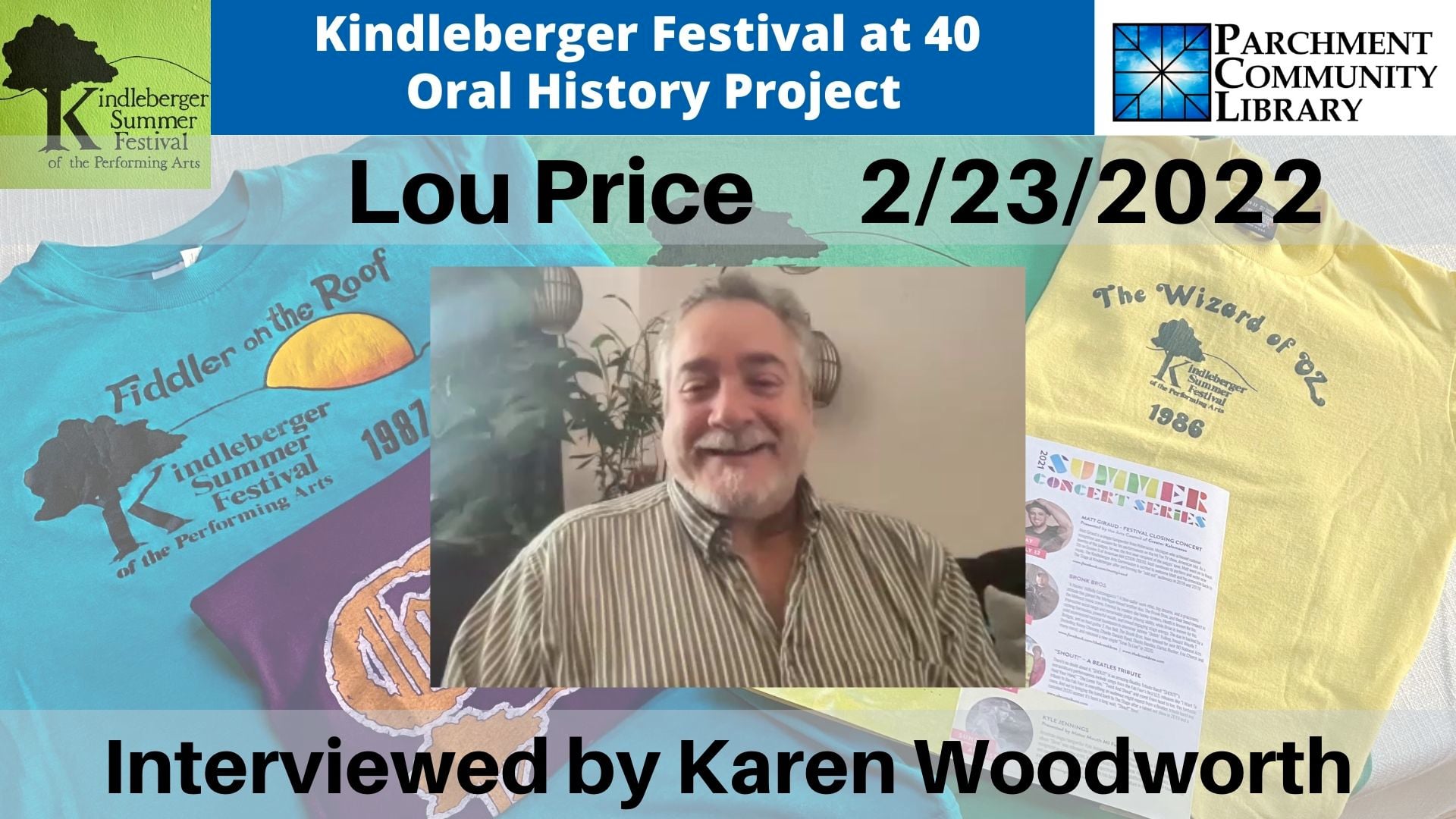 Kindleberger Festival at 40 Lou Price 2232022 on Vimeo