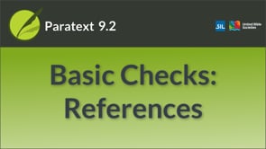 Basic Checks: References