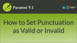 Punctuation Inventory