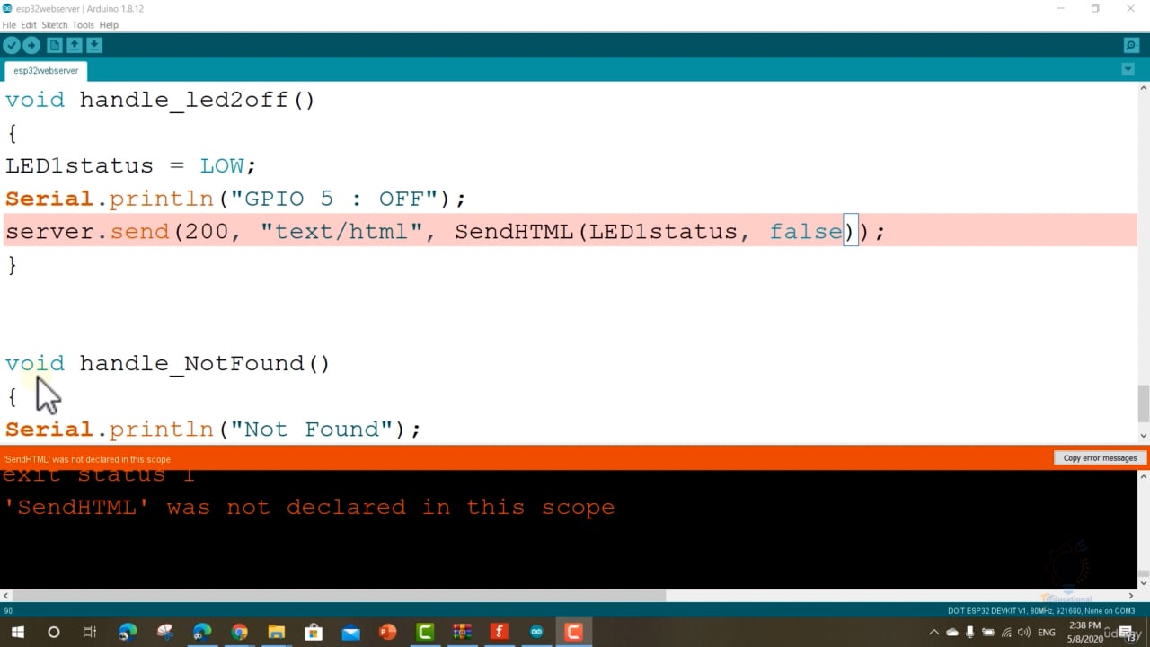 22 Writing HTML Code for WebPage on Vimeo