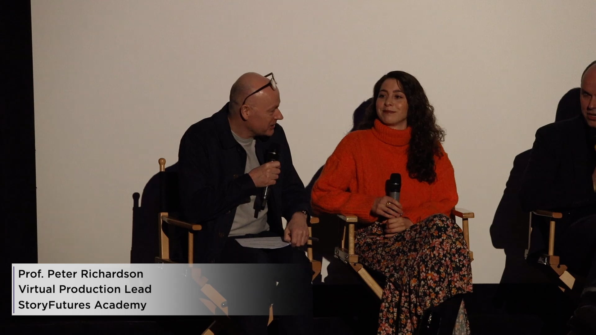 StoryFutures Academy, Premiere of Virtual Production Film "Fireworks", Panel discussion & Q&A