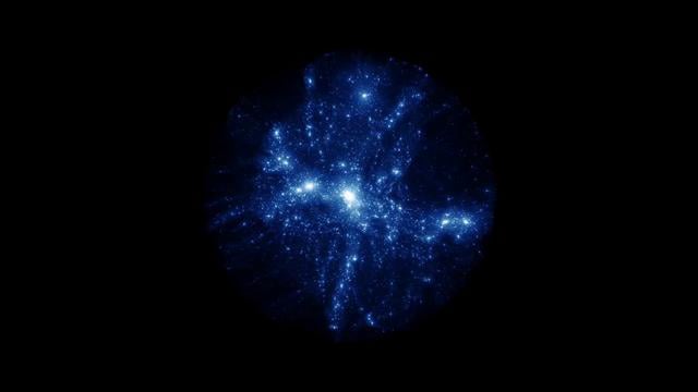Dark Matter Movie from the Bolshoi Simulation
