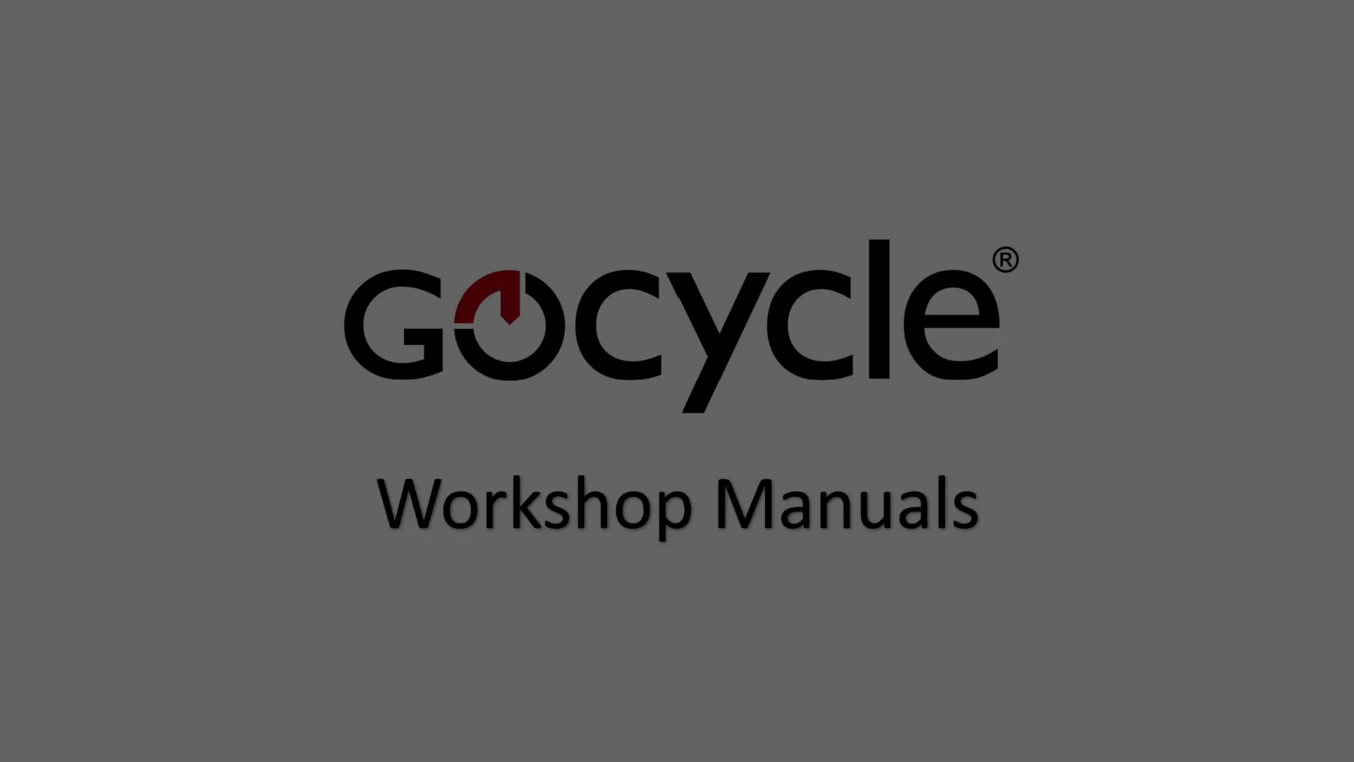 Gocycle logo clearance