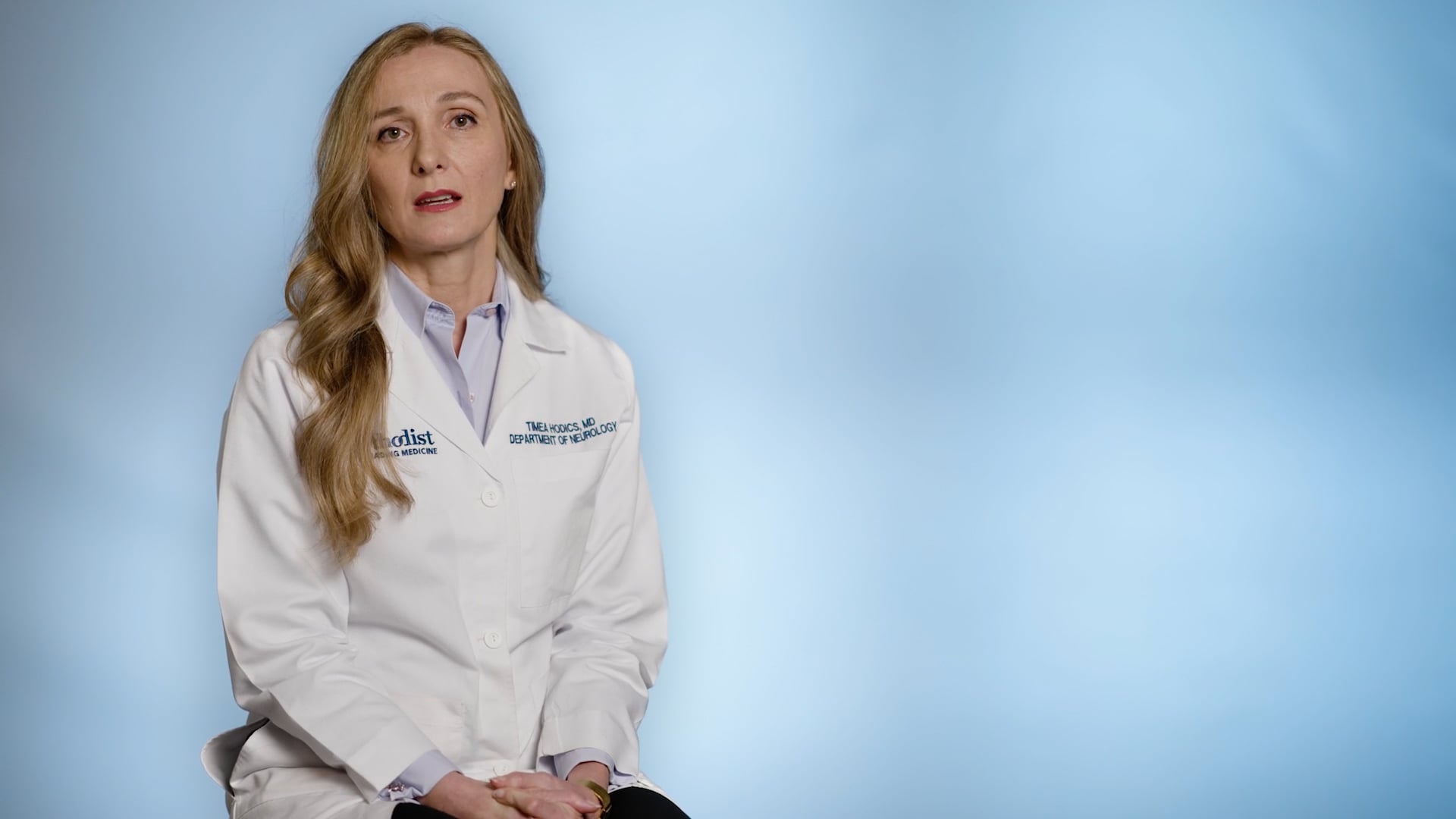 About me video of Dr. Timea Hodics