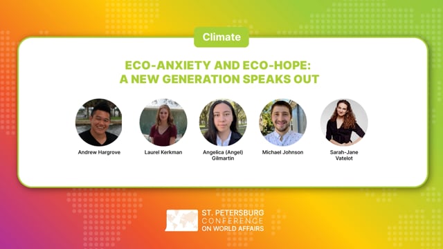 Eco-Anxiety and Eco-Hope: A New Generation Speaks