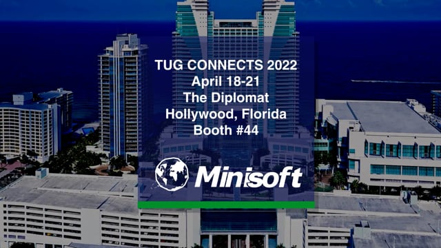 Minisoft will be at TUG Connects 2022, April 18-21 in Hollywood, Florida!