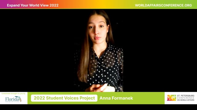 Student Voices Project : Anna Formanek